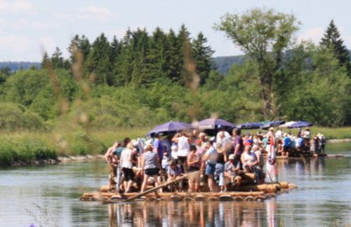 Isar rafting